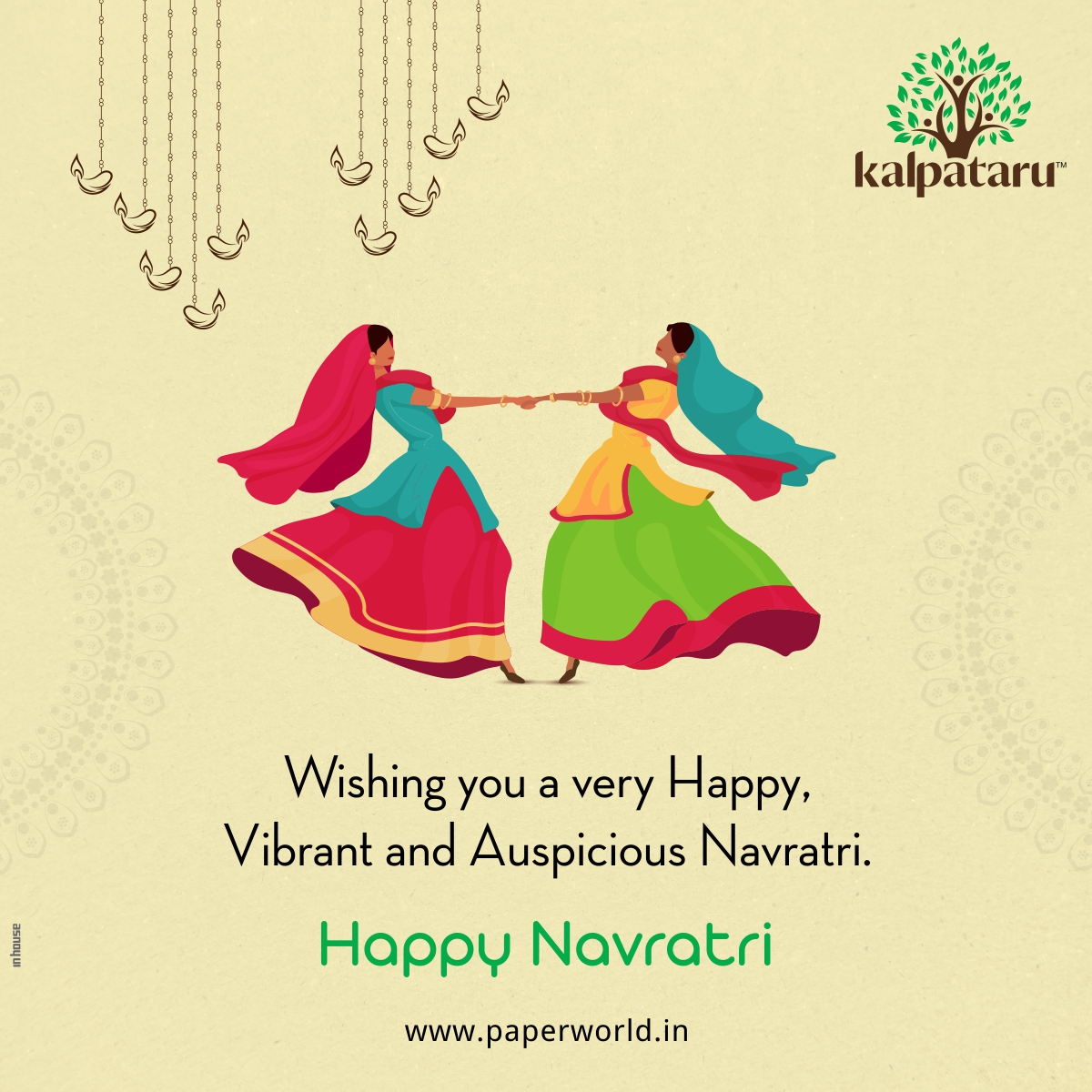KalpataruPapers's tweet photo. Kalpataru wishes you an Auspicious Festival of Navratri ! May Goddess shower her blessings on you in the year ahead.

#navratri #navratrispecial #garba #navratricollection #garbanight #garbalover #hinduism #indianfestival #kalpataru #kalpatarupapers #papermanufacturing https://t.co/j96GOvXtvp