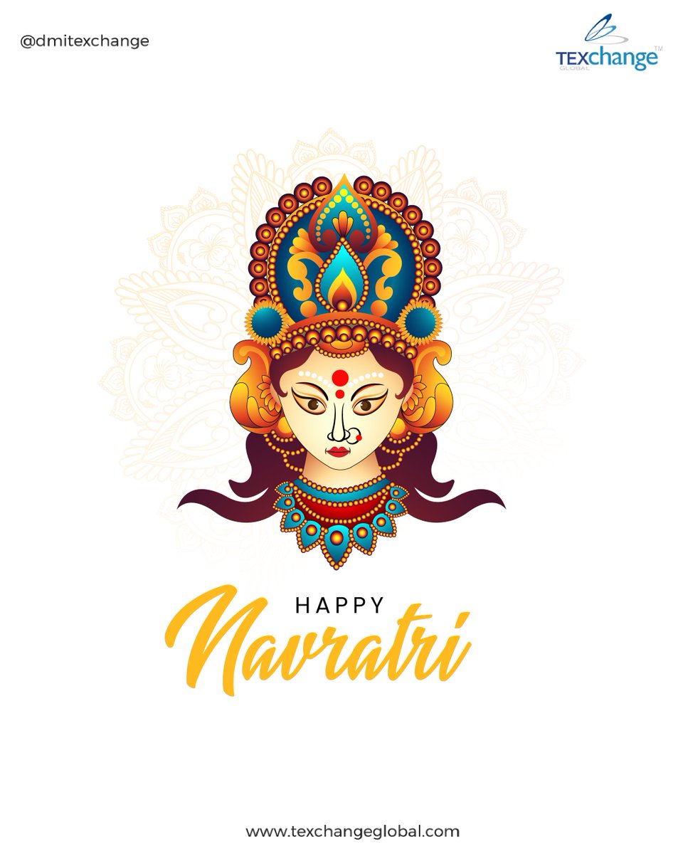 texchangedmi's tweet photo. May the nine days and nine nights of Navratri bring you good health and fortune. #Texchange Wishes you a very Happy Navratri.
.
.
#navratri #navratrispecial #navratriwishes #navratripooja #navratrifestival #maadurga #durgapooja https://t.co/q4zmnvCbR5