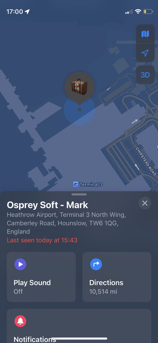 SecretlySwedish's tweet photo. @Qantas Hi folks. It’s been 3 days since my luggage was meant to arrive in Melbourne from London. I can even see it’s still at Heathrow. Why is it so hard for you to find this? https://t.co/U7lDiT7WYx