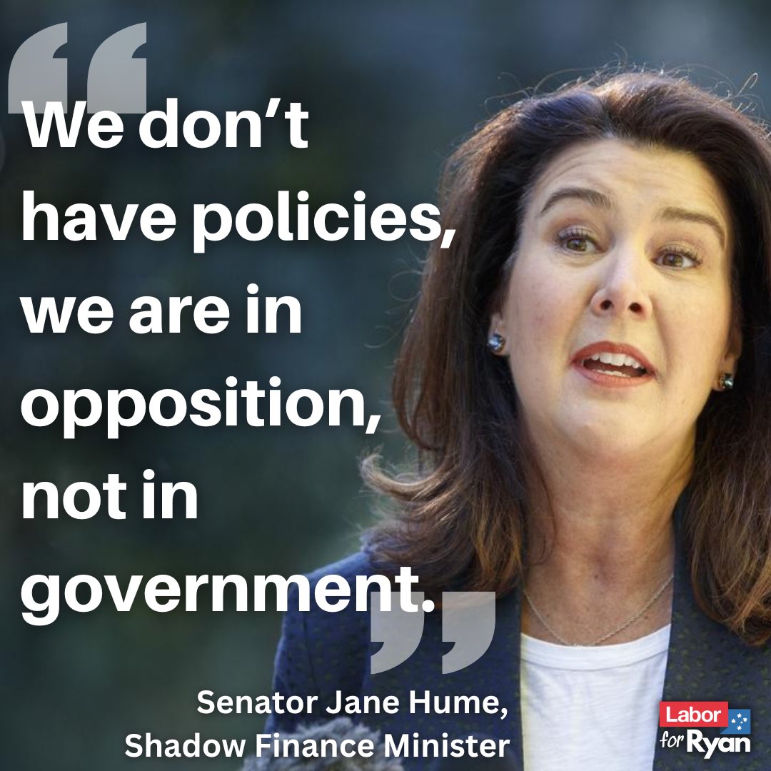 Peter_Cossar's tweet photo. No policies, no ideas, no clue. They gave the impression of making it up as they went along in government as well. Do better! #auspol #auspol2022 https://t.co/ZFLsKmaL18