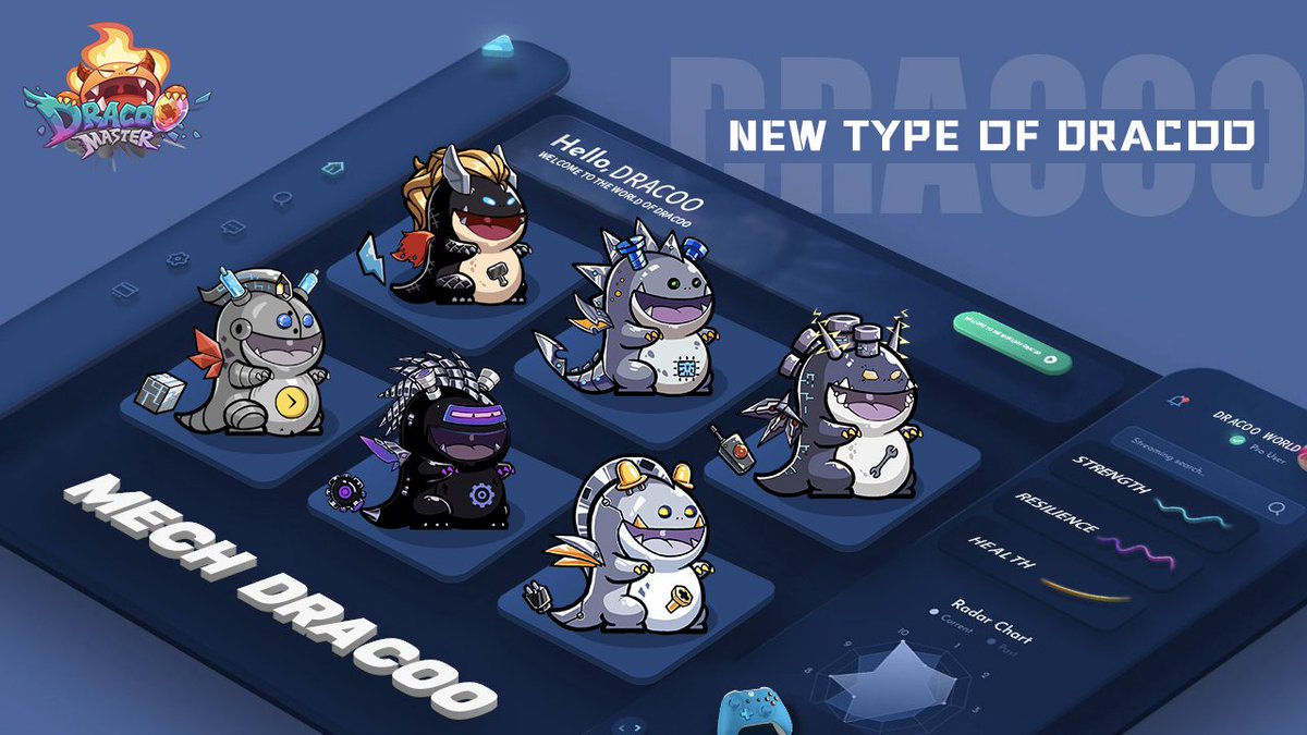 Dracoo World || #2nd Game ING 💡 tweet media