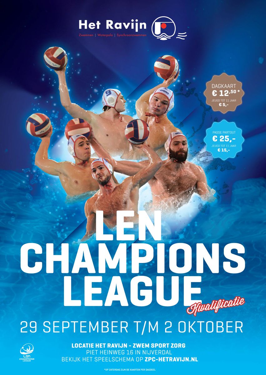 Europese top in Nijverdal voor Champions League | Ticketinfo. Komt dat zien! Waterpolo.nl shar.es/af5GZz