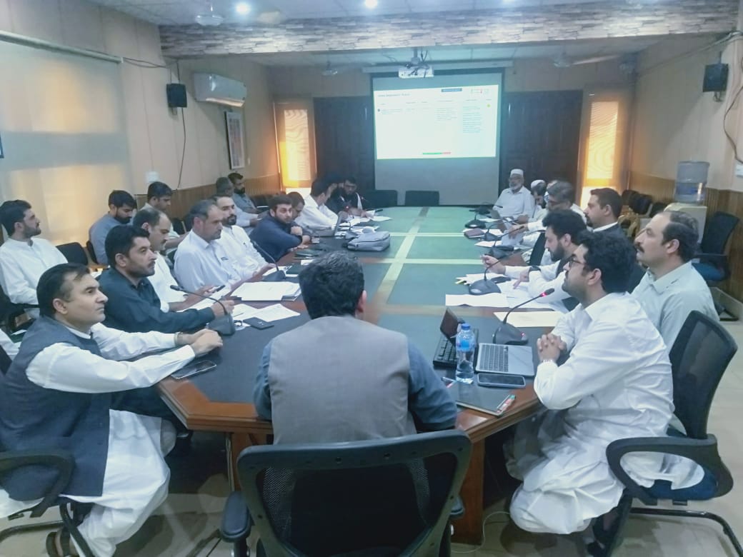 SustainableUnit's tweet photo. Follow-Up Meeting on the Decisions of "Provincial Task Force" was convened by Sustainable Development Unit- P&amp;D Department Peshawar under the chairmanship of Director General SDU- Sohail Khan and along with ADG Zaheer Ud Babar, Director SDU Mujeeb Ur Rahman and DDC Fawad Khattak. https://t.co/mEpLsqMJ9v