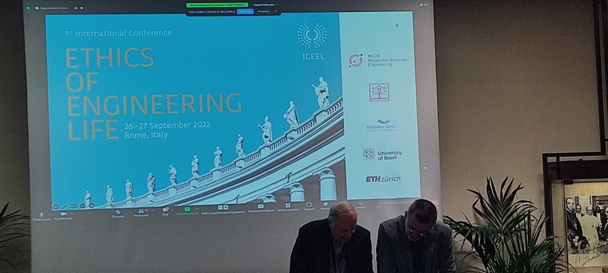 PontAcadLife's tweet photo. #EthicsOfEngineeringLife @PagliaAbp It is therefore most important that we promote mutual knowledge and understanding among science, ethics, and civil authority.
This is a cultural task that must be studied more deeply, and in manner that is both serious and credible. https://t.co/avpga0uZWF