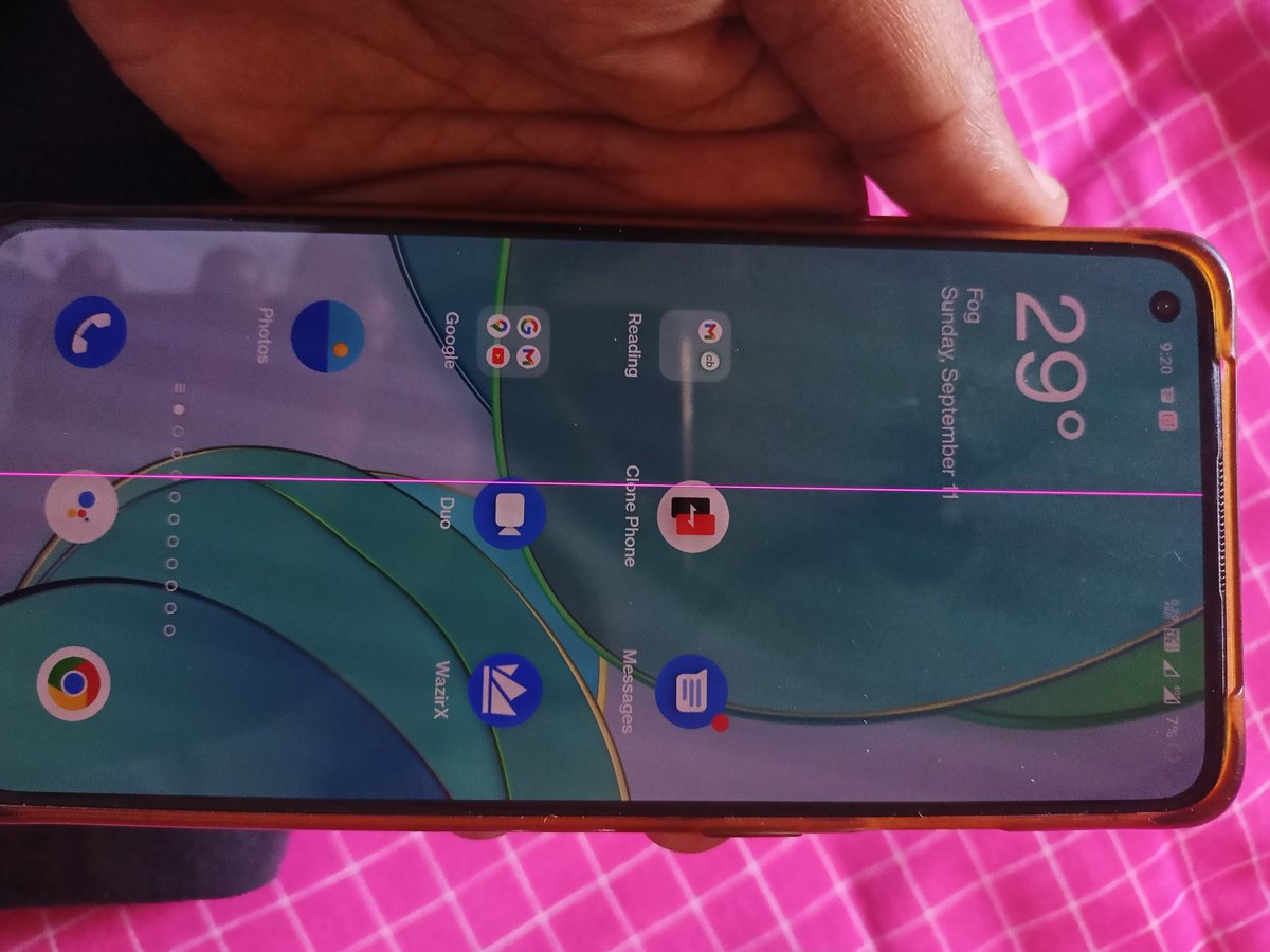 Neeraj310310's tweet photo. @OnePlus_IN This is my OnePlus 8T after android 12 update.
I did a lot of tweets and went to the service center but got no help.
Worst service by any mobile brand.
Dont buy one plus .
#oneplus
#oneplus8T
#android12 https://t.co/jclYXevnIo