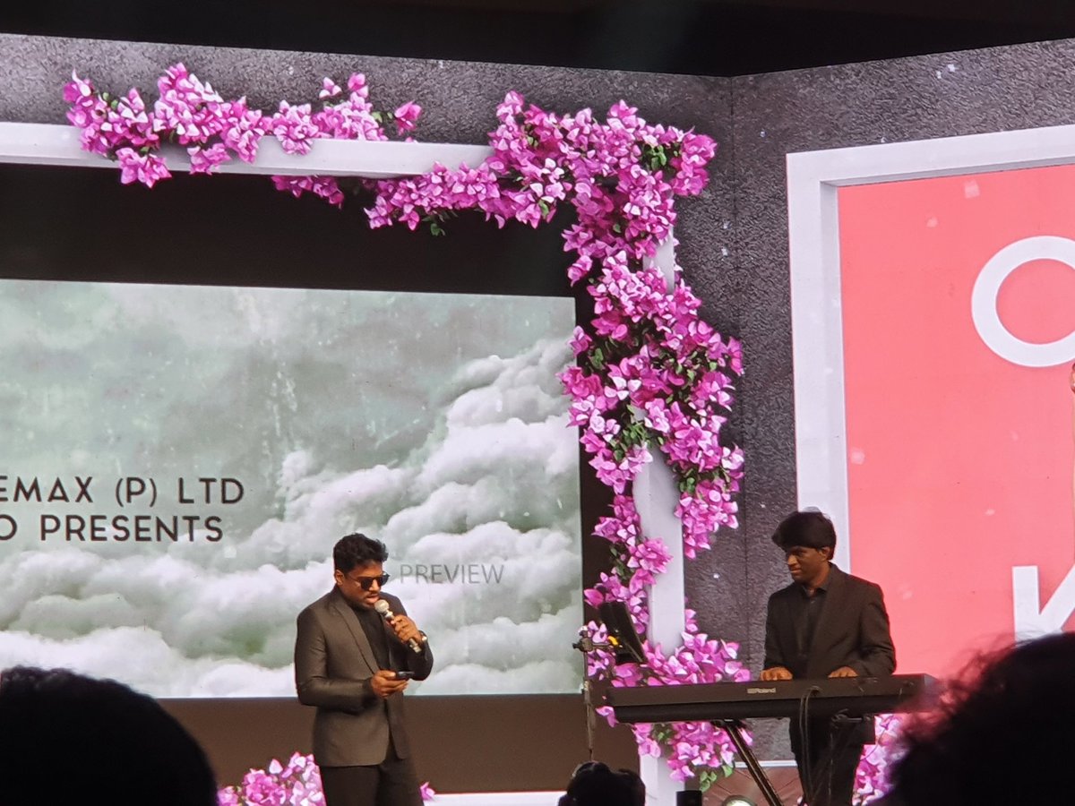rameshlaus's tweet photo. . @thisisysr performing at #CoffeeWithKadhal audio launch.. https://t.co/SyRMfUAWfc