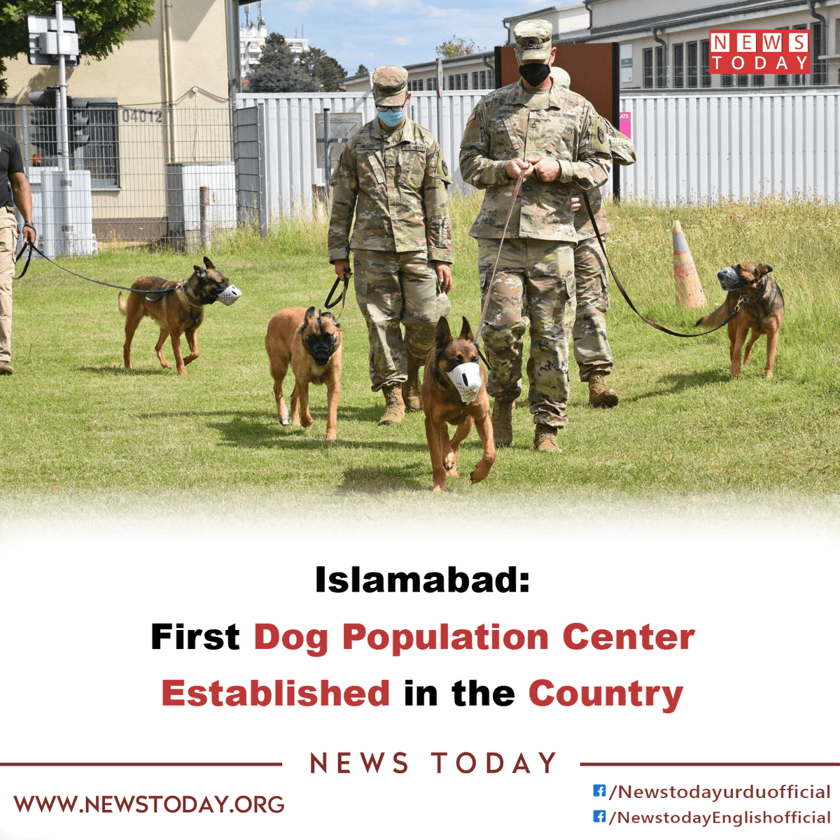 newstoday_org's tweet photo. Killing dogs is unethical and violates animal rights, Pakistan's Capital Development Authority (CDA) has built the country's first Stray Dog Population Control Center.
Read More
https://t.co/duvWcZ01IM
#newstoday #Islamabad #CDA #animalrights #DogPopulation #pakistan #NewsUpdate https://t.co/9wL3lPvfYL