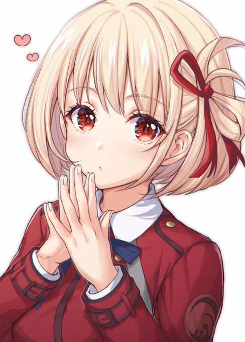 じーー…#リコリコ #リコリス・リコイル 