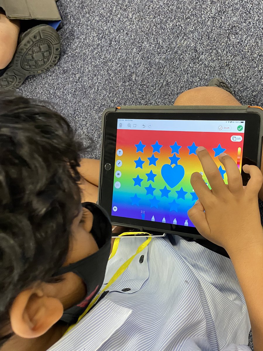 JESSICTDept's tweet image. We are busy designing our @Seesaw class logos in @JESSPrimary. @JESSPrimaryYR2 have come up with some great designs using shapes.