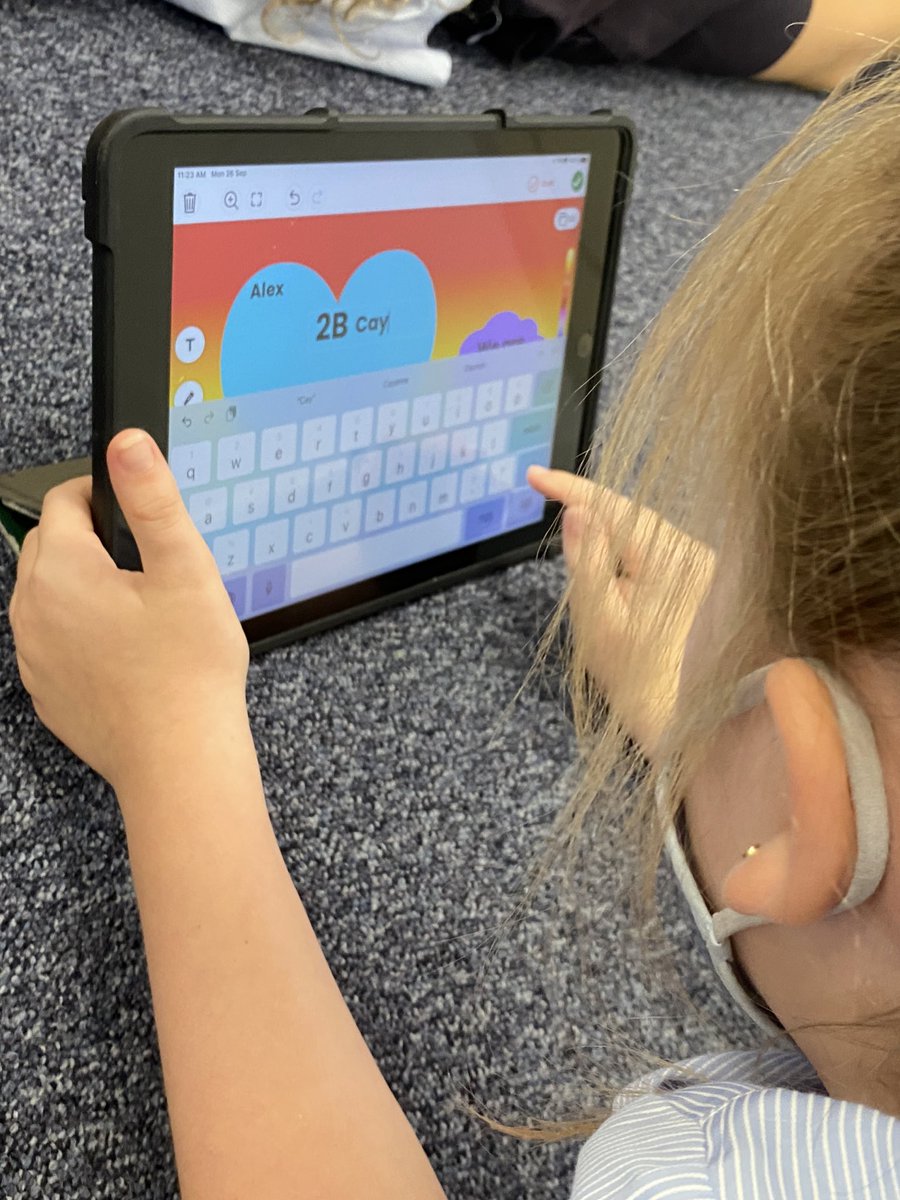 JESSICTDept's tweet image. We are busy designing our @Seesaw class logos in @JESSPrimary. @JESSPrimaryYR2 have come up with some great designs using shapes.