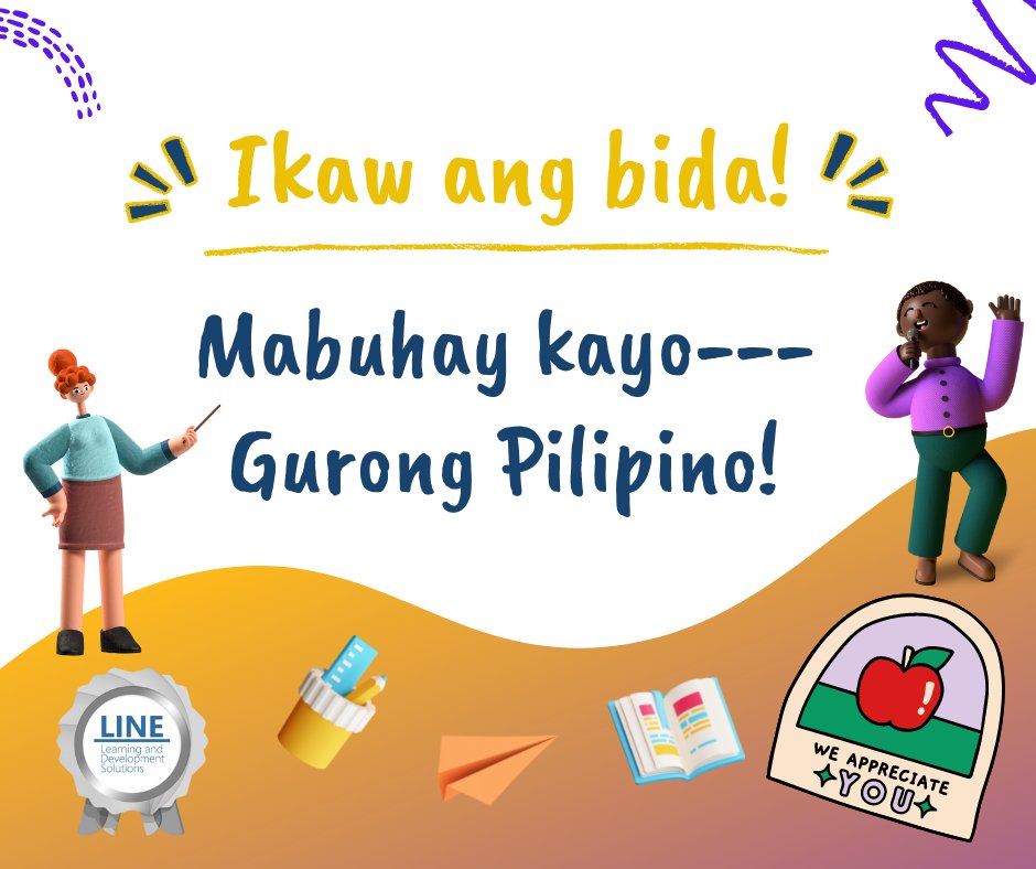 LineLearning's tweet photo. Sending all the teachers from Luzon, Visayas, & Mindanao-- we appreciate you!
#LineLND #LineLearning #ProudLineLearner #TeachersMonth #Educators #MicrosoftEducation #MicrosoftEducator #MEA #MIE #MicrosoftEdu https://t.co/GEjQGERTV2