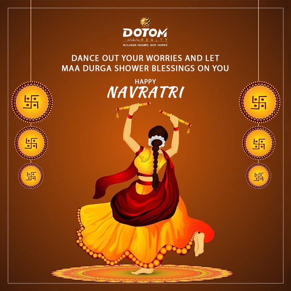 DotomRealty's tweet photo. May Maa light up your home with good fortune &amp; wisdom. Happy Navratri to everyone!

#DotomRealty #Navratri #Navratri2022 #DurgaPuja #Durga #Festival #Devi #Devotion #Garba #Navratricolours #HappyNavratri https://t.co/XJUS4zrayA