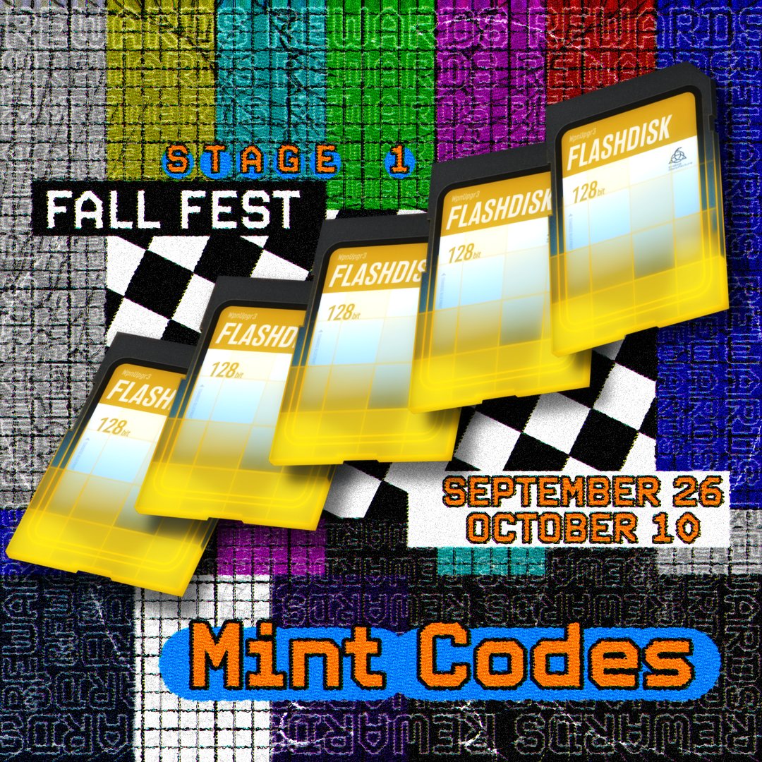 Fall Fest: Stage One // Task Event

This event brings you more than just a few skins for your Old Salty, it also brings you valuable upgrades!

Complete your assigned tasks, earn 5 Mint Hacking Codes, and improve every aspect of your weapon!

play.ninetofive.game/c/qcq8ef