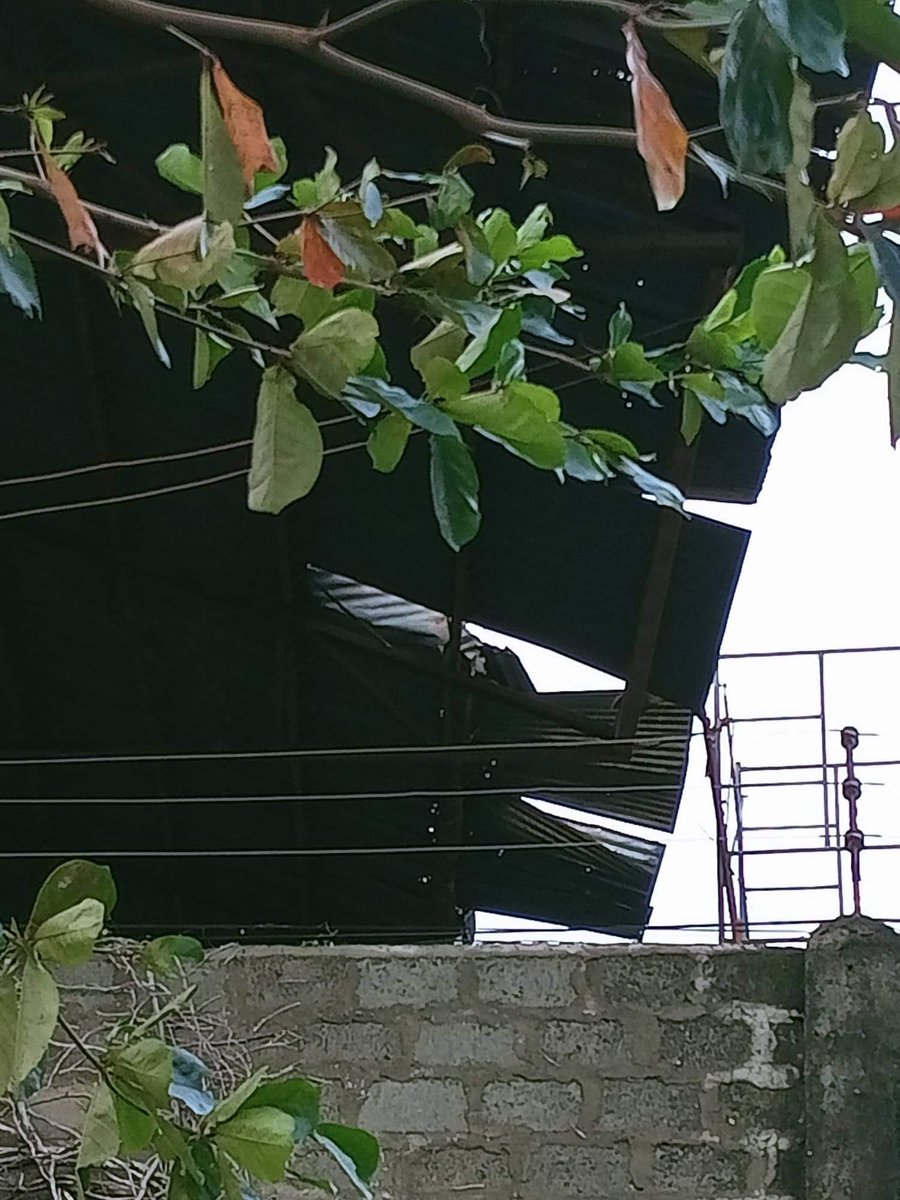 anakbayan_ne's tweet photo. TINGNAN: Pinsala ang inabot ng mga residential areas sa Bayanihan, Gapan City, Nueva Ecija matapos ang malalakas na hangin at ulang dulot ng #KardingPH.

#NasaanAngPangulo 

(1/2) https://t.co/z0Ekeylf43