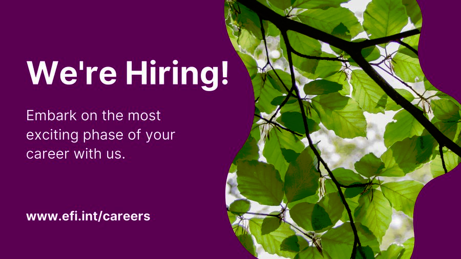 europeanforest's tweet photo. We are seeking a Project Support Officer to provide effective and efficient administrative support on 
selected research projects. Duty station is Joensuu, Finland. Apply by 17 Oct 2022. Details: https://t.co/EmYulC3TmX https://t.co/8r05lgHR72
