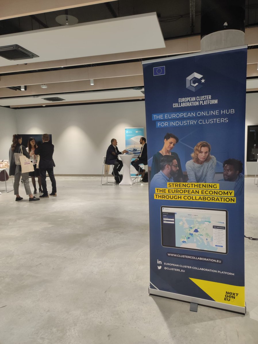 Eurada_RDAs's tweet photo. The long awaited #ECCPMatchmaking ⛓️ event has officially started and with it ,the matchmaking sessions!!
We are in Prague🇨🇿 co-organising this vibrant event as part of the @Clusters_EU consortium🤝
#EUClustersConference 2022 https://t.co/ppas4IJkZy