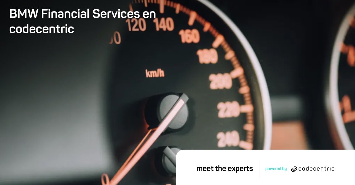 𝘽𝙈𝙒 𝙁𝙞𝙣𝙖𝙣𝙘𝙞𝙖𝙡 𝙎𝙚𝙧𝙫𝙞𝙘𝙚𝙨 𝙚𝙣 𝙘𝙤𝙙𝙚𝙘𝙚𝙣𝙩𝙧𝙞𝙘

codecentric ondersteunt BMW FS een state-of-the-art platform te realiseren.

“Met hulp van codecentric hebben we een platform gemaakt waarmee we het hele business proces ondersteunen.”
ow.ly/R5LH50KgvkV