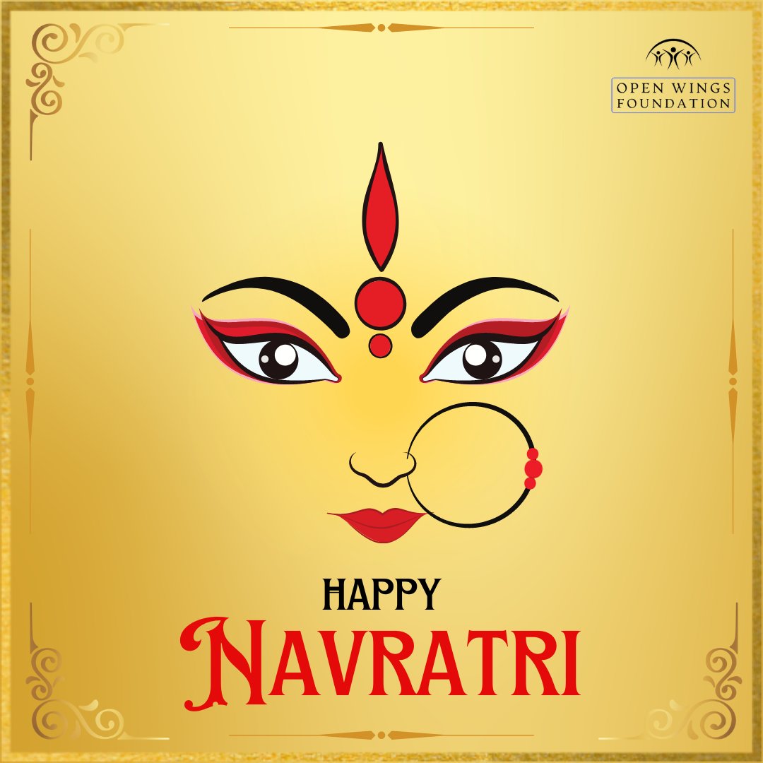 Openwings8's tweet photo. May the godess give you strength to be who you are and the courage to stand for yourself. May the festive season bless you with lots of joy and peace. Happy Navratri
#happynavratri🙏 #navratri #durga #durgamaa #openwingsfoundation #ngo #food #environment #education #nature #tree https://t.co/0mp1IBhnpo