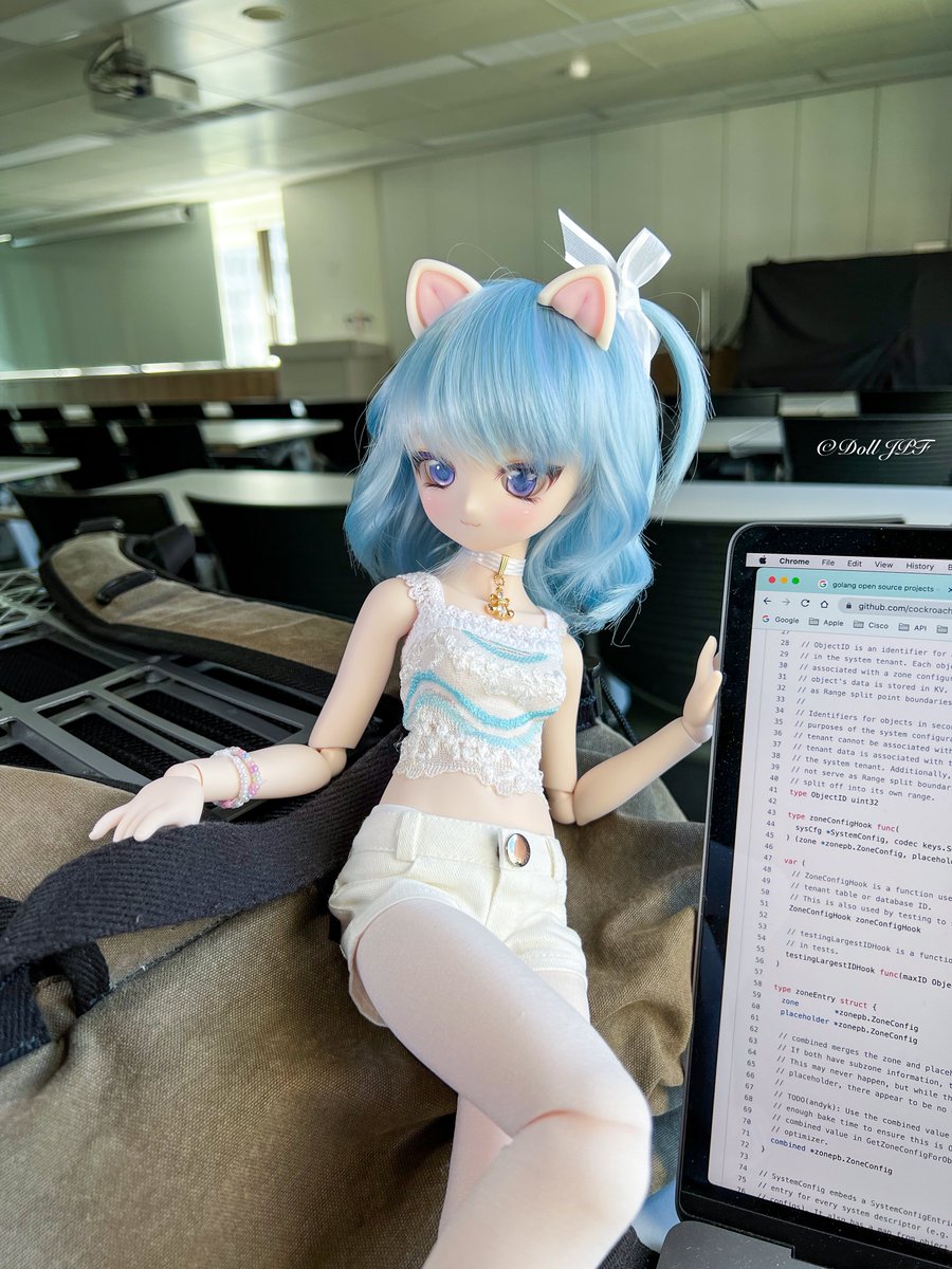 AndroidPDF's tweet photo. 咲那ちゃん: 仕事の付き添いニャ💕 (Φ∀Φ)

Sana-chan: Work companion meow💕 (Φ∀Φ)

#仕事の付き添い #workcompanion #fashiontaildoll #cotindollwig #fashiontaildoll 
#クリアロっ子 #mddはいいぞ #mdd #mdd咲那 #catgirl #dolljpf https://t.co/hzfiMbw4rN