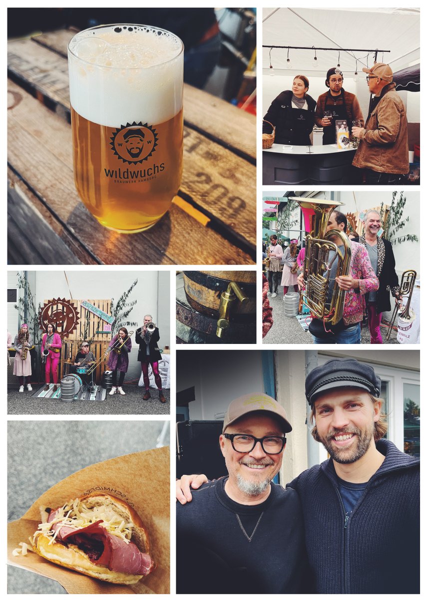 BuckCarsten's tweet photo. Does it get better than this: local farmers, craftsmen and artists with same values, all coming together under the roof of local organic brewer Wildwuchs to celebrate their 10th Anniversary. #RegionalwertAG https://t.co/QOhzQxLA7H