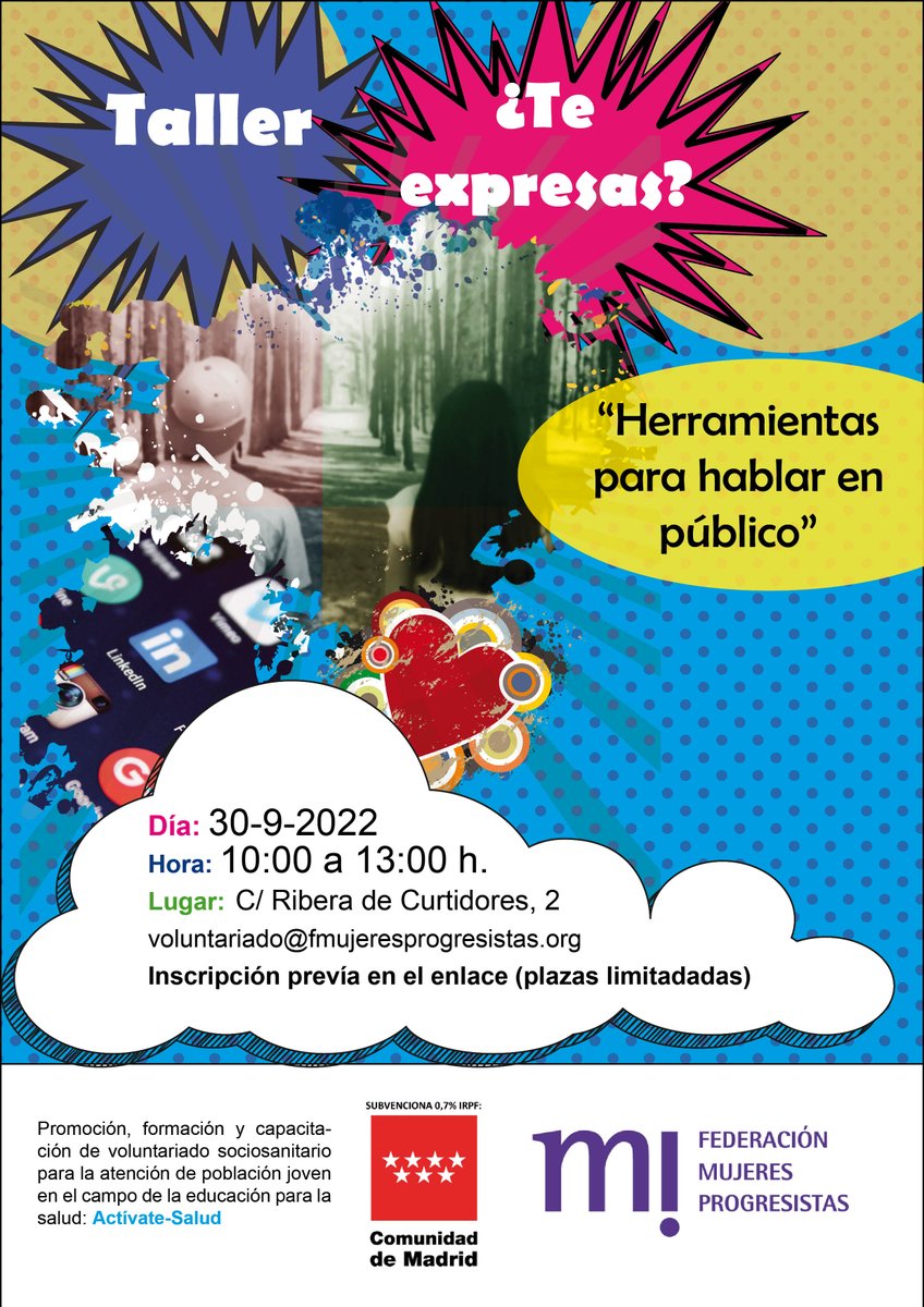 🗣️Saber expresarnos en cada momento y lugar es fundamental en nuestro día a día.
<a href="/fmprogresistas/">Federación Mujeres Progresistas</a> ofrece este curso que os interesa seguro.
👇👇👇👇👇👇👇👇