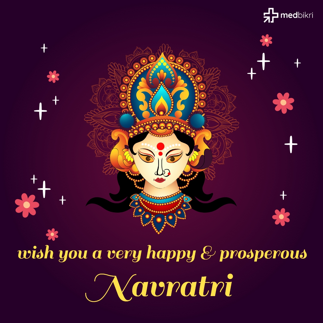 MedbikriApp's tweet photo. Today 26th September marks the beginning of Navratri!!

Medbikri wishes you a very Happy &amp; Blessed Navaratri😇

#नवरात्रि #Navratri #HappyNavratri #Navratri2022 #Festival #subhnavratri #garba #NavratriCelebration https://t.co/R5PfKSgQ7y