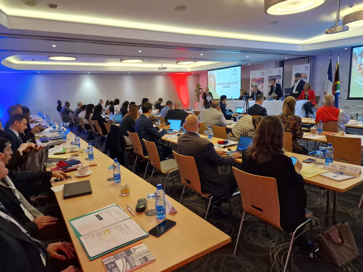 🌍🇿🇦 25 pays d'Afrique subsaharienne représentés, 50 participants : coup d'envoi pour le séminaire attractivité Afrique organisé au Cap, en Afrique du Sud. Merci à tous les participants et à <a href="/francediplo/">France Diplomatie 🇫🇷🇪🇺</a> <a href="/sup_recherche/">Ministère Enseignement supérieur et Recherche</a> d'être à nos côtés pour parler d'avenir 🎓🤝<a href="/CampusFranceZA/">Campus France ZA</a>