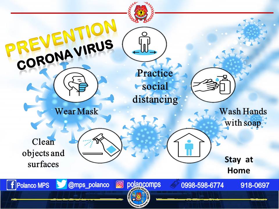 mps_polanco's tweet photo. PREVENTION
CORONA VIRUS
#Lifeisbeautiful
#KaligtasaNyoSagotKo
#TulongTulongTayo
#MMKequalsK
#LigtasBalikEskwela
#PNPKakampiMo 
#TeamZNPPO 
Area Police Command-Western Mindanao                
PNP Police Regional Office 9 https://t.co/890g9eOc0c