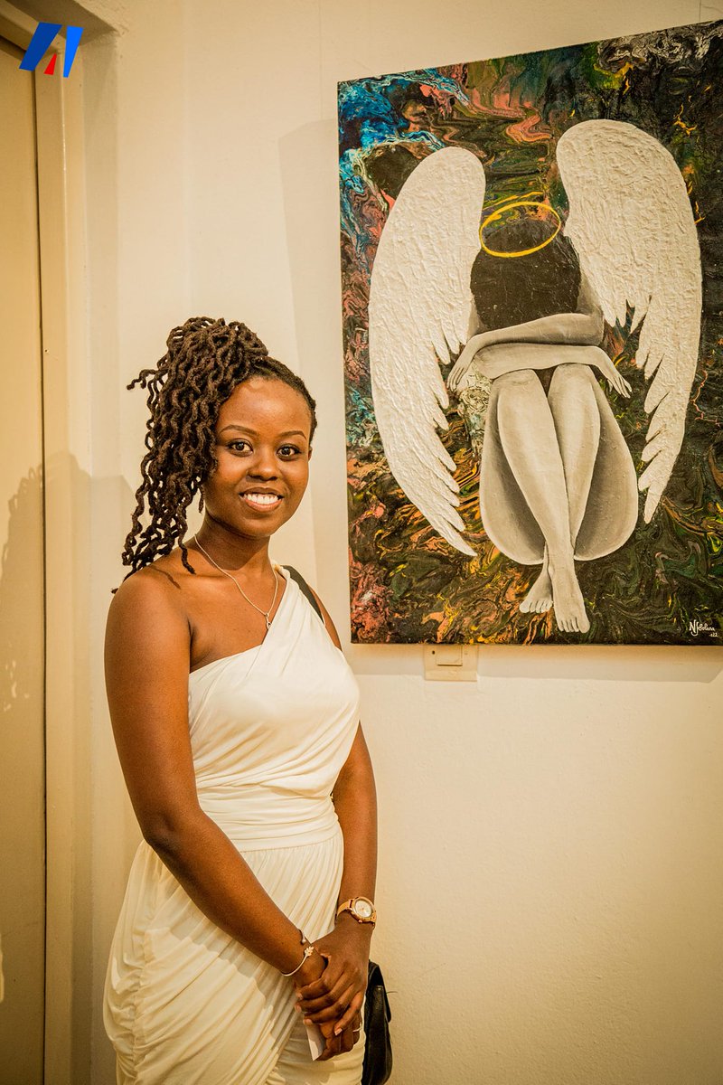 akezanet's tweet photo. "Je dirais qu’il n’y a pas eu de gros challenges mais ce n’était pas non plus facile. J’ai intégré l’équipe @257arts en 2018. A l’époque, je ne faisais que des portraits. J’ai ensuite appris à faire des œuvres d’Art comptemporain africain"-Jessy SOLANA NIHORIMBERE. https://t.co/fD3bD4YXjr