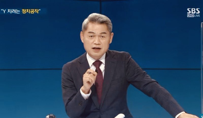 SBS 주영진, 

"김정재의원이 저희가 MBC 자막을 따라썼다고 하는데, 저희 나름대로 확인을 하고 메인뉴스에 내보낸 겁니다"