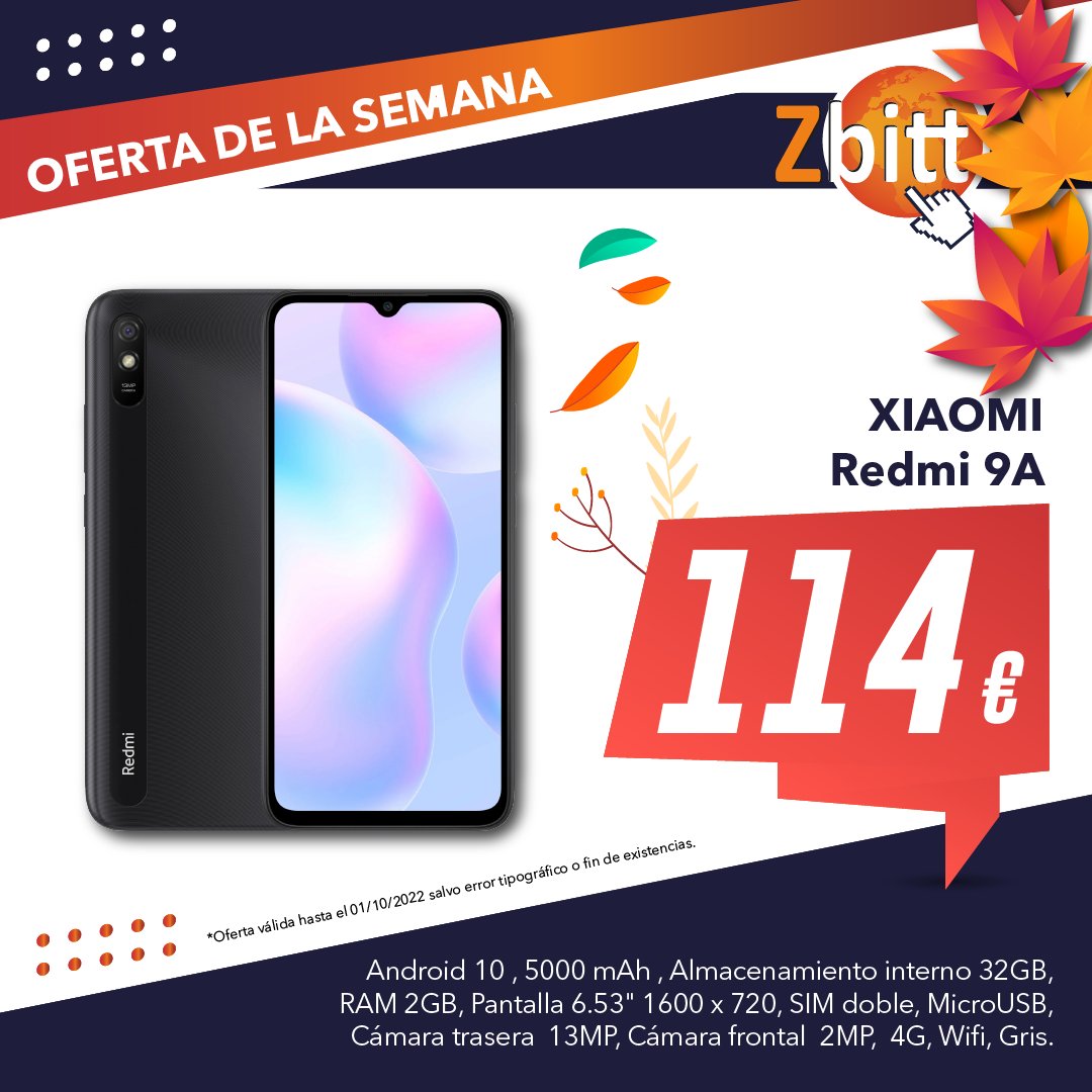 zbitt1's tweet photo. 🔝OFERTAS SEMANALES DE SMARTPHONES🔝
Válidas del 26 de septiembre al 1 de octubre.
#zbitt #informática #NuevasTecnologías #OfertasSemanales #comercioonline #comerciolocal #gaming #portátiles #impresoras #teclados #consumibles #oficina #monitores #mobiles #smartphone #hardware https://t.co/iH81Vbpt1N