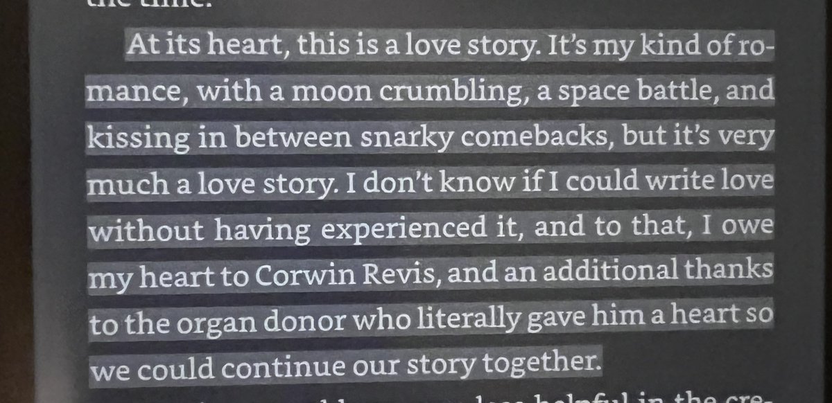 This is one of the most beautifully written acknowledgments I have ever read. @bethrevis this is an incredible story that I hope to learn more about one day.