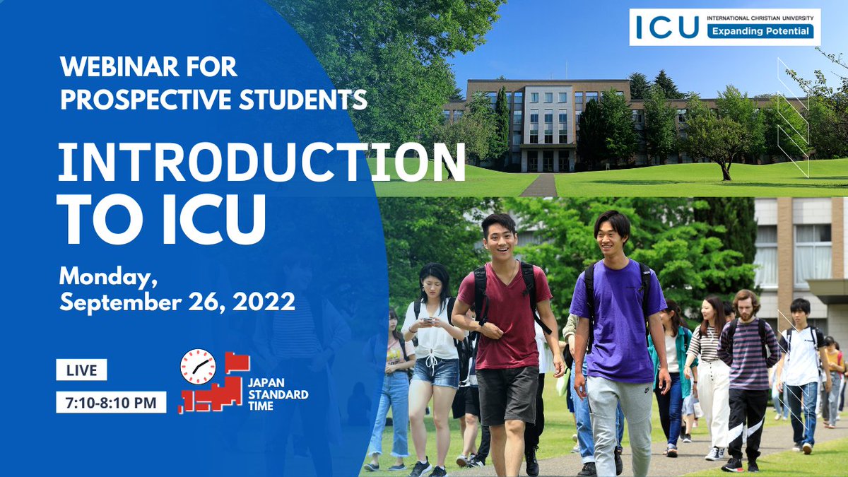 ICU 国際基督教大学 (@ICU_JP) / Twitter