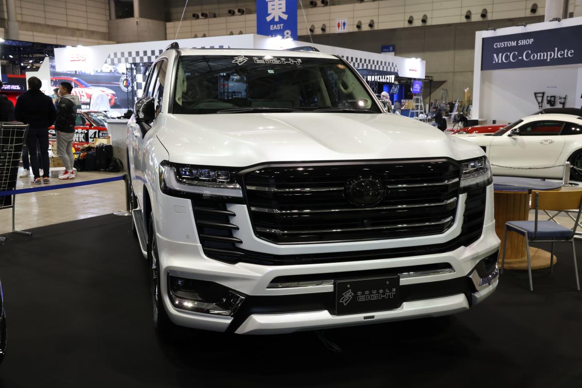 tokyoautosalon's tweet photo. 【東京オートサロン2022 出展車両】
出展者名:GMG/DOUBLE EIGHT
車両名:LAND CRUSER 300ZX
Base:ランドクルーザー
🏎オンラインオートサロン🏎
↓ Please click here ↓
https://t.co/T3PqtU4d1M
#GMG #DOUBLEEIGHT
#tokyoautosalon #autosalon
#東京オートサロン #オートサロン #TAS2022 https://t.co/ZAztcjd4ma