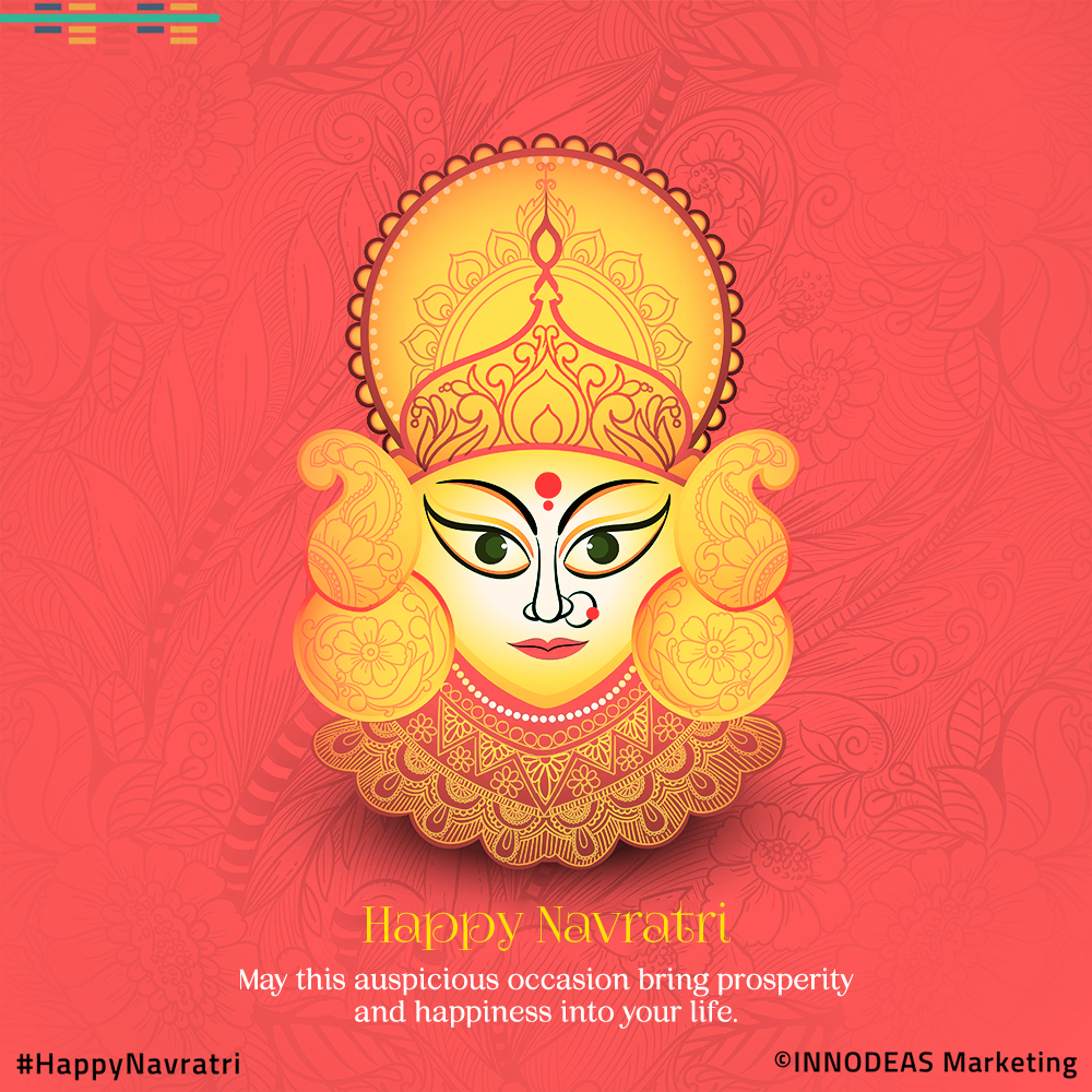 innodeasmarket's tweet photo. May Goddess Durga illuminate your life with countless sprinkles of happiness, wealth, and success.

Wishing you all a very Happy Chaitra Navratri!

GIVE YOUR BRAND A VOICE!

Contact us at +91 8875748899 

#innodeasmarketing #HappyNavratri2022 #HappyNavratri #Navratri https://t.co/ixkUdZnpAR
