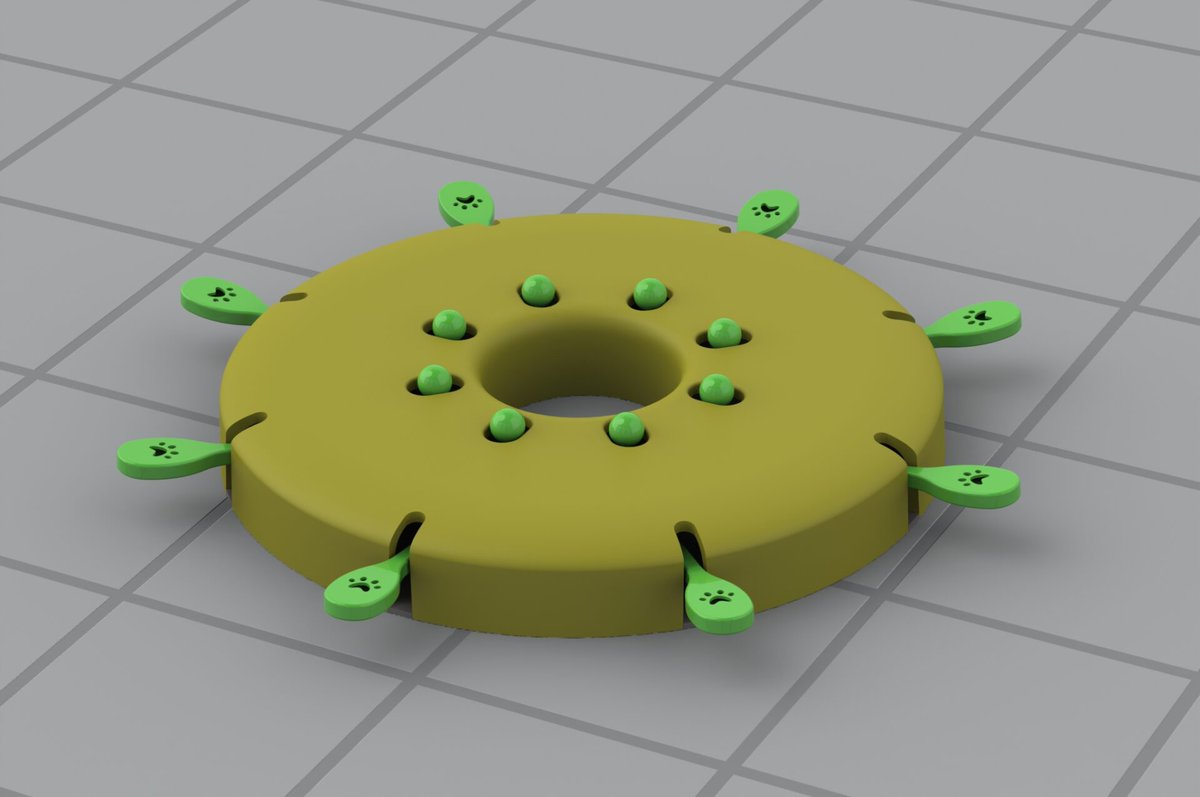 funpircom's tweet photo. This toy is made to be very entertaining for cats. The ball will move when the cat or cats step on the pedal, causing the ball to move and then fall back into the machine. ➡️ https://t.co/SF7A1slVam

#funpir #printable #3dprinting #3dprinter #3dprint #3dyazıcı #pets #cat #toy https://t.co/edDkwumChe