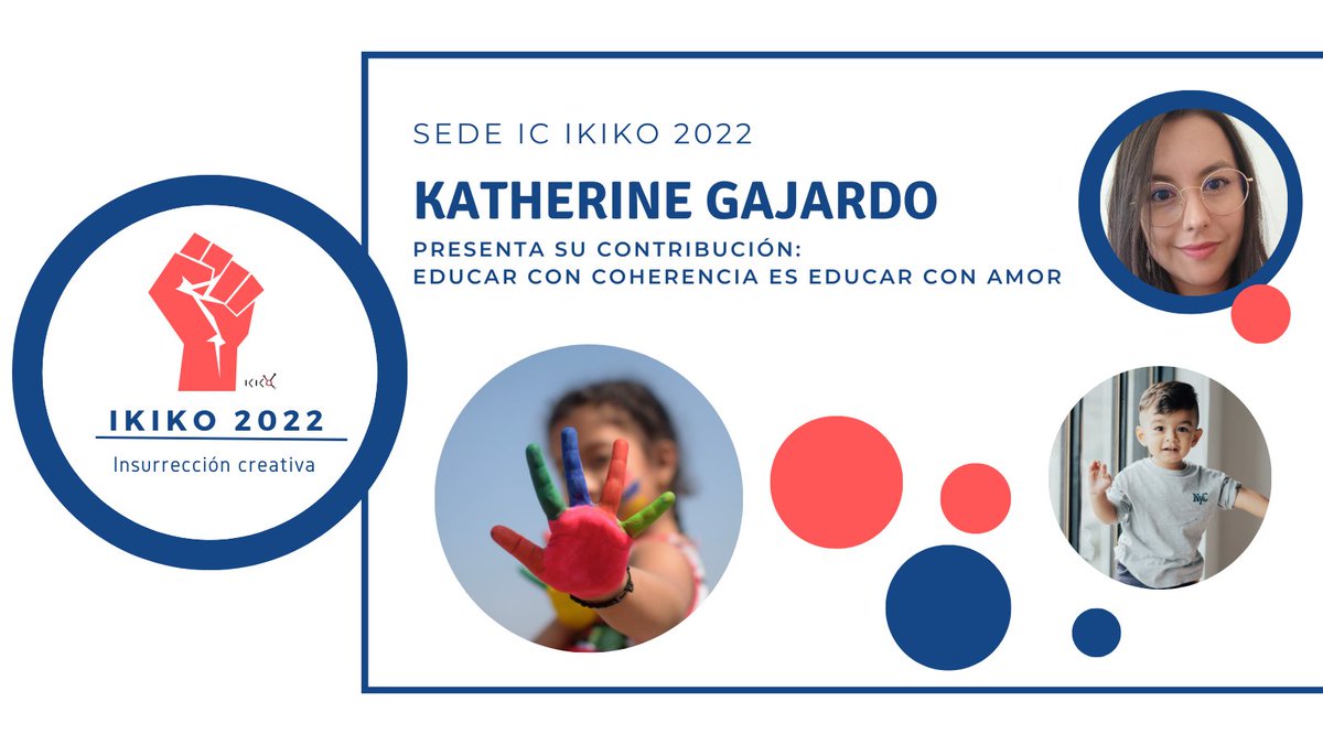 CreativaIkiko's tweet photo. ¡Invitamos a todas a participar! @Katherine_Gaja nos presenta su contribución "Educar con Coherencia es Educar con Amor".
ven a nuestra sede en #segovia https://t.co/f80U4wzIrx