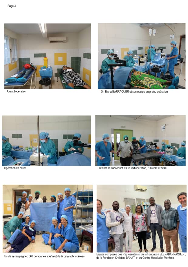 EmbEspRDC's tweet photo. Des médecins espagnols🇪🇦 de #Monkole ont mené au cours une campagne d'opération gratuite de la cataracte en RDC 🇨🇩 Plus de 300 personnes opérées! #Espagne #RDCongo https://t.co/kub9e6np0B