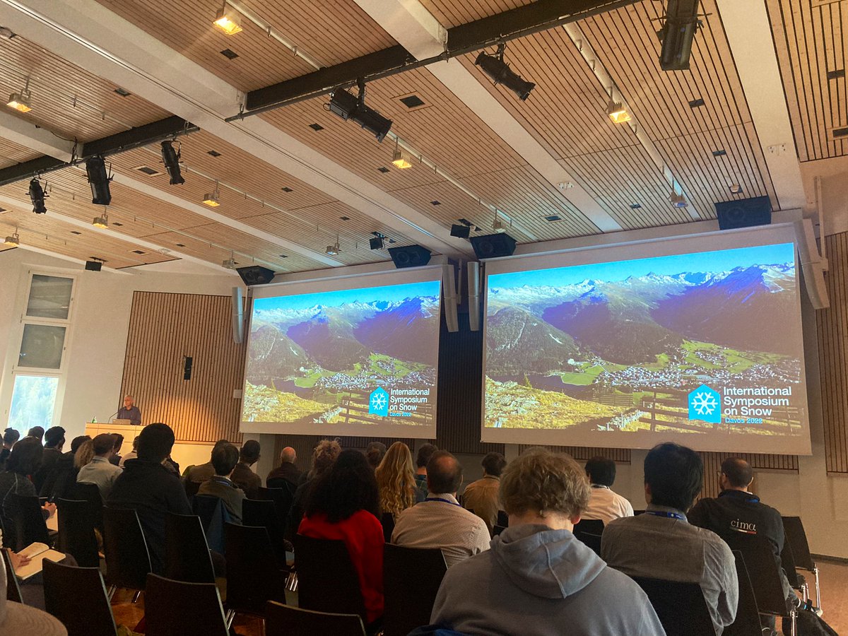 Johan Gaume (@johan_gaume) on Twitter photo The International Symposium on #Snow just started in #Davos. Looking forward to interesting presentations and discussions. Thanks <a href="/igsoc/">Int. Glaciol. Soc.</a>, @SLFDavos, Jürg Schweizer (here on the photo) and the organizing committee for bringing the snow and avalanche community back together 😊! The International Symposium on #Snow just started in #Davos. Looking forward to interesting presentations and discussions. Thanks <a href="/igsoc/">Int. Glaciol. Soc.</a>, @SLFDavos, Jürg Schweizer (here on the photo) and the organizing committee for bringing the snow and avalanche community back together 😊!