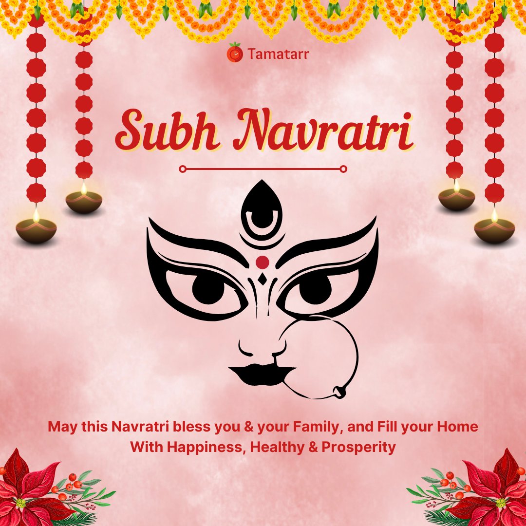 TamatarrApp's tweet photo. 🙏🏻 Tamatarr wishes everyone a very blessed Navratri🙏🏻
May Maa Durga bestow upon you and your family happiness, prosperity, and health.
🌺
🌺
🌺
🌺
🌺
🌺
🌺
🌺
#navratri #maa #durga #tamatarrapp #tamatarr #fresh #freshproduct #acrossnoida #noidagram
#mealkits #tamatarrapp https://t.co/8zO8KbUnez