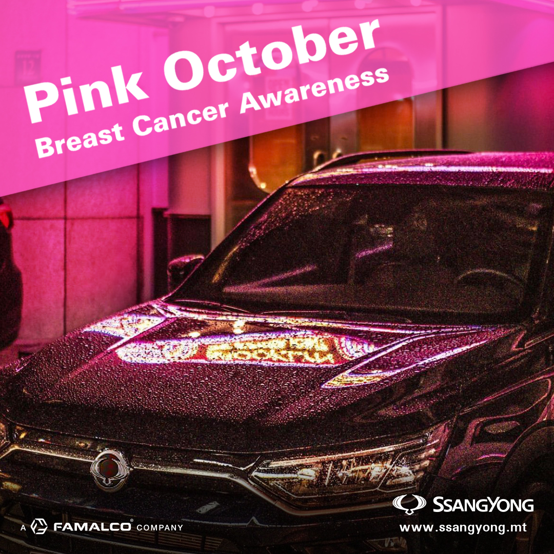 Support the cause and think pink this October! 🎗

#PinkOctober #Support #Ssangyong #TomorrowTogether