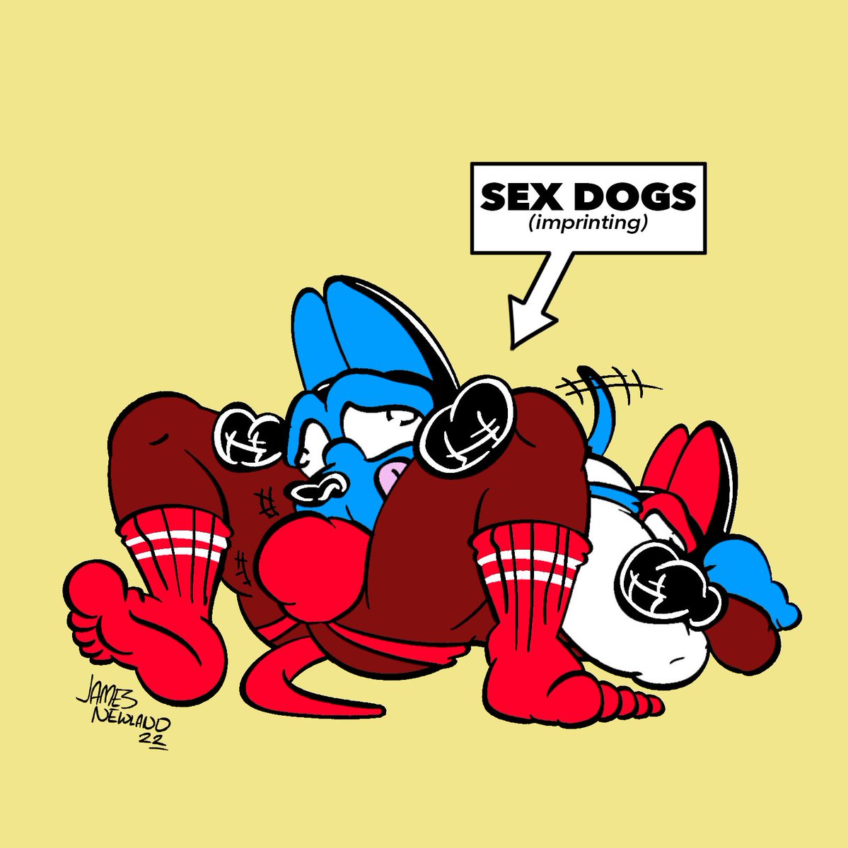 SpacePupSilver's tweet photo. Just Another Sex Dog #18:
Like a cat after moving house, it's important to press your sex dog into your crotch for two weeks to establish that is their new place in the world. https://t.co/3rLk3YAkMy