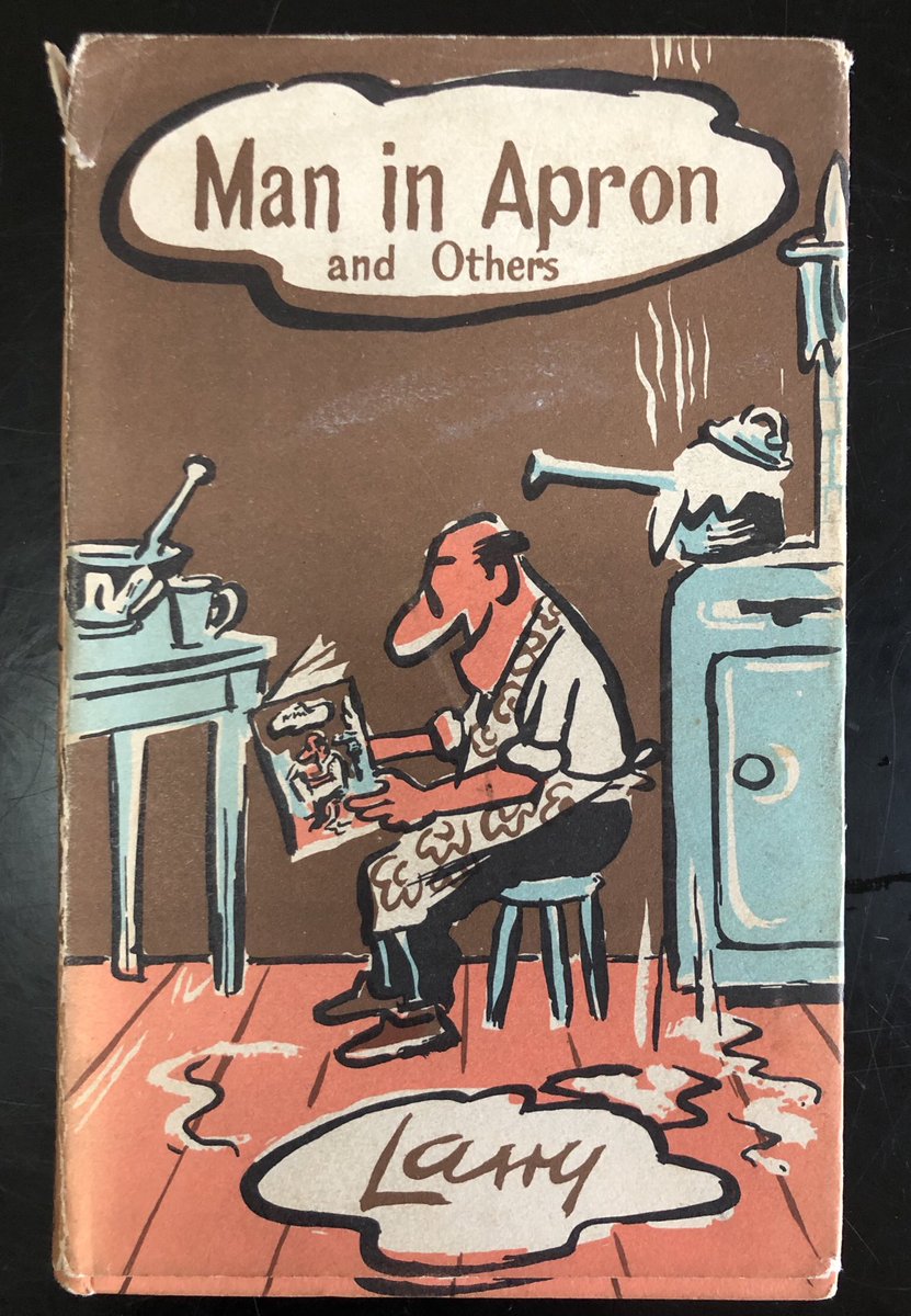 Lovely litlle book by brilliant cartoonist Larry, 1959 - Merci beaucoup @Banxcartoons !!!