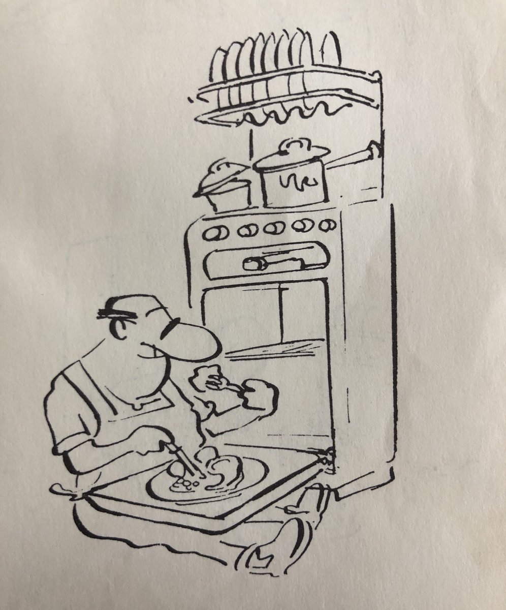 Lovely litlle book by brilliant cartoonist Larry, 1959 - Merci beaucoup @Banxcartoons !!!