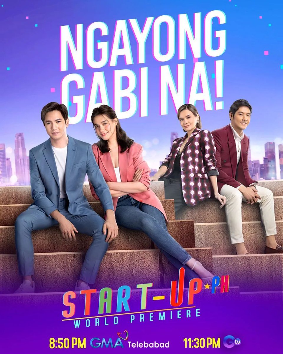 gmanews's tweet photo. LOOK: "Start-Up PH" is finally airing its pilot episode on Monday night! #StartUpPH https://t.co/gQCTE0avwF