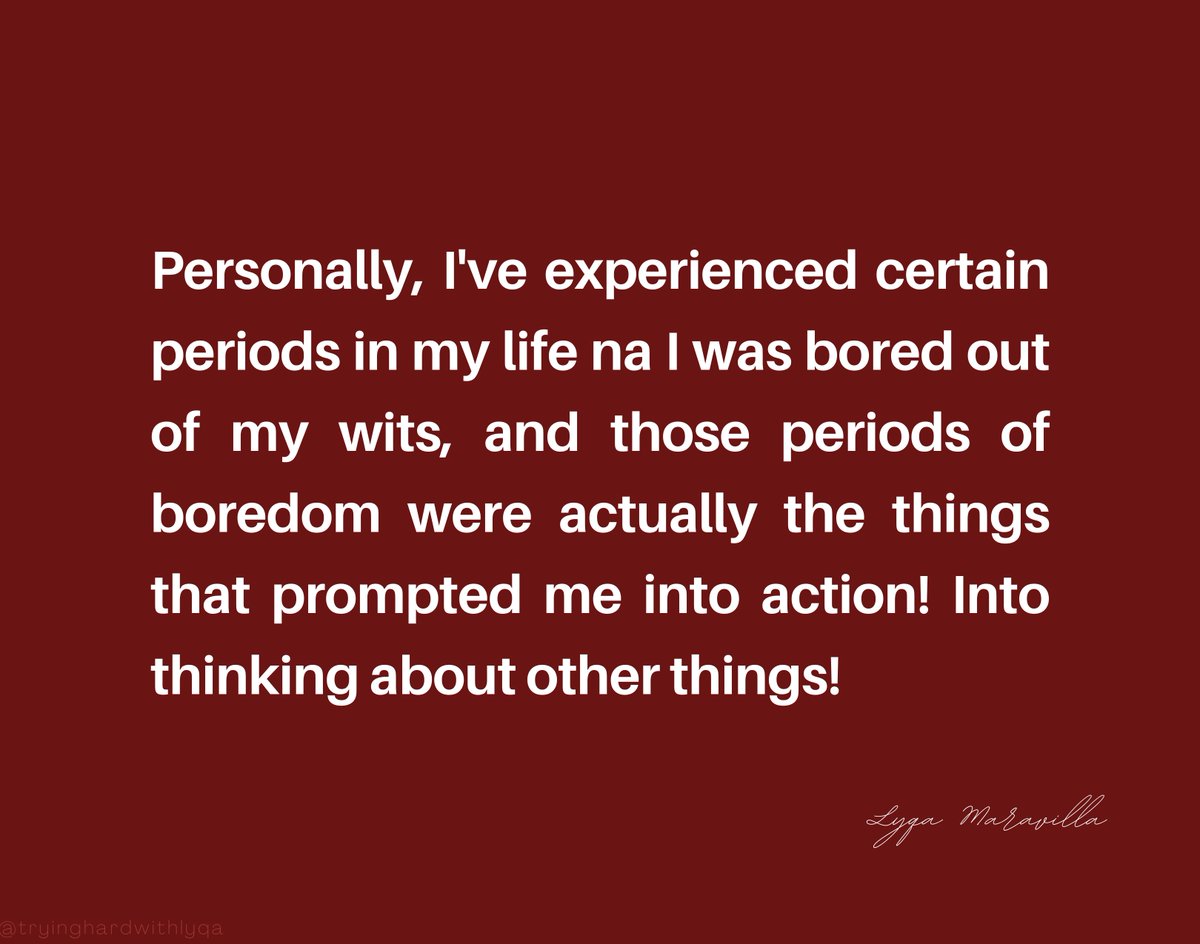 teamlyqa's tweet photo. Here's a conversation about boredom where @lyqamaravilla talks about the essence of it and how to allow yourself to be bored sometimes.

#TryingHardwithLyqa https://t.co/KPLYteuDsm