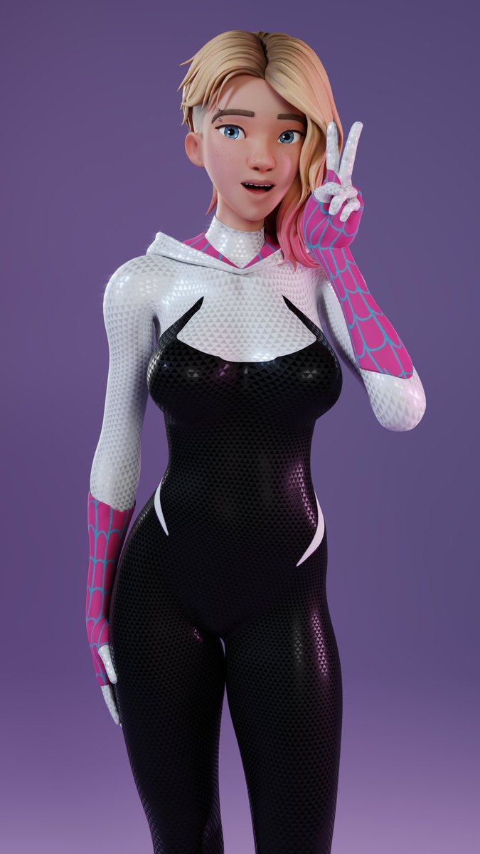 MochaRoos's tweet photo. Testing out @x_RedEyes's new Gwen model, excited to create some scenes with her!

Gwen - @x_RedEyes  

#nsfw #fortnite #Gwen #3d https://t.co/gyzCqS7inc