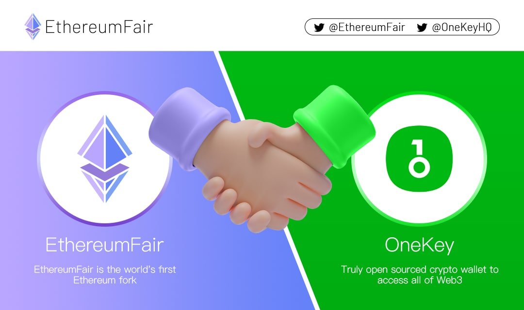 OneKeyHQ's tweet photo. #OneKeydaily
OneKey is launching on @EthereumFair !
Try to add ETHF Network to OneKey fams!
👉ETHF : https://t.co/uSG9uBPLHm
👉OneKey App: https://t.co/dBTqEgzXMn
#HYOK #ETHF #EthFair #hardwarewallet https://t.co/d0MqdIDPzo