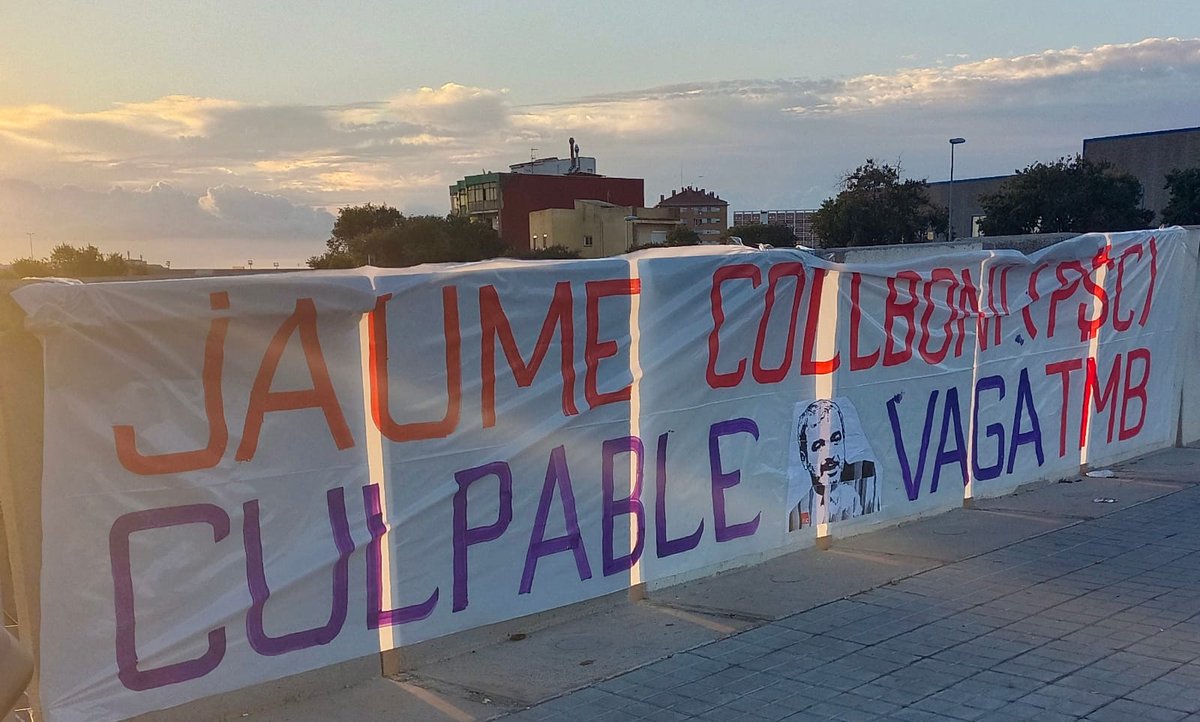 CGTCatalunya's tweet photo. 5ė día de Vaga a autobusos
La plantilla es manté ferma en la lluita
#VagaBusBcn #VagaBusTMB 
@jaumecollboni responble de Vaga https://t.co/xFQFf6zZ0d