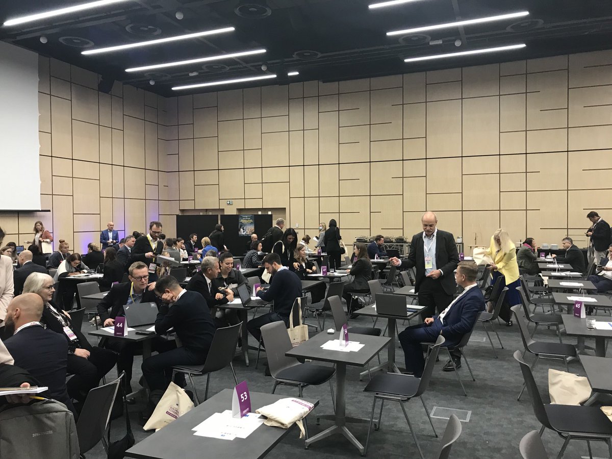 In the clusters’ den #EuClusterConference in Prague ⁦<a href="/Pole_Systematic/">Pôle Systematic</a>⁩